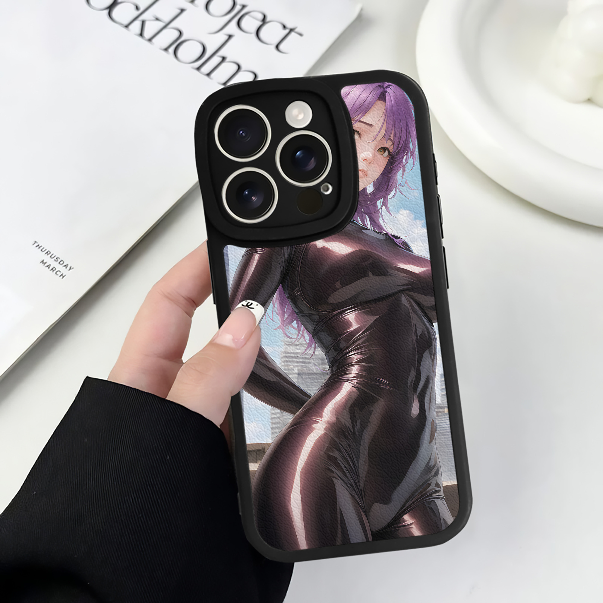 （画像用） EVA 新世紀エヴァンゲリオン 【iPhone 16シリーズ対応】シリコンスマホケース（レザー調） 材質：シリコン